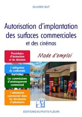 AUTORISATION D'IMPLANTATION DES SURFACE