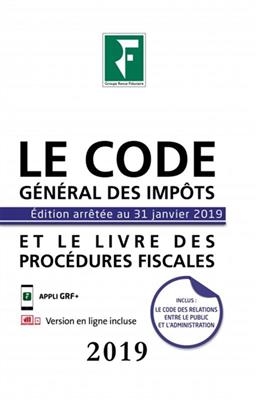 LE CODE GENERAL DES IMPOTS ET LE LIVRE D