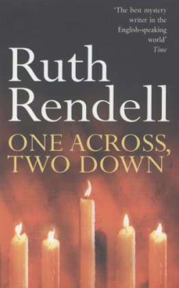 One Across, Two Down -  Ruth Rendell