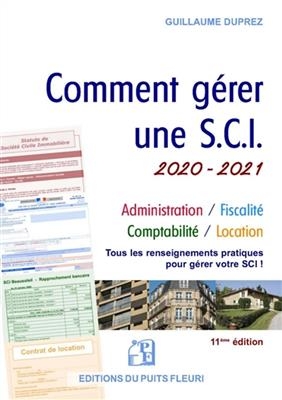 COMMENT GERER UNE SCI 2020/2021