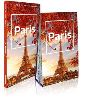 PARIS GUIDE ET CARTE LAMINEE DE POCHE