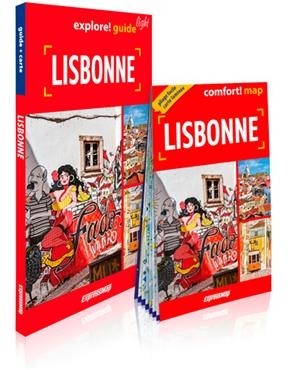 LISBONNE AVEC CARTE DE POCHE LAMINEE