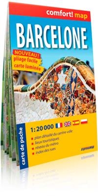 BARCELONE 1/20.000 (COMFORT !MAP  POCHE)