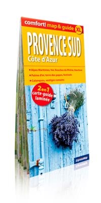 PROVENCE SUD-COTE AZUR  2 EN 1 CARTE GUI