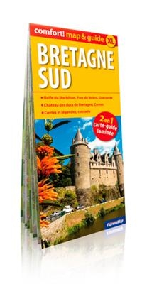 BRETAGNE SUD 2 EN 1 CARTE GUIDE LAMI