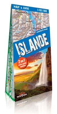 Iceland map & guide XXL
