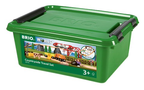 Country Reisezug Set in Kunststoffbox