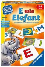 E wie Elefant - Kinderspiel ab 5 Jahre - 