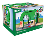 BRIO World - Gro&szlig;er Hauptbahnhof mit Ticketautomat