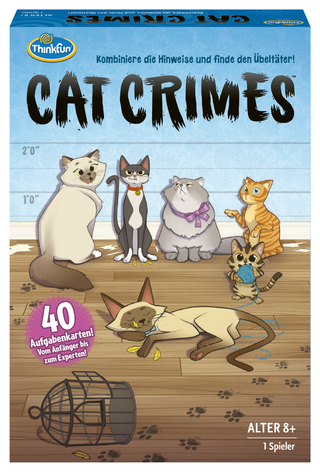 ThinkFun Cat Crimes - Konzentrationsspiel ab 8 Jahre
