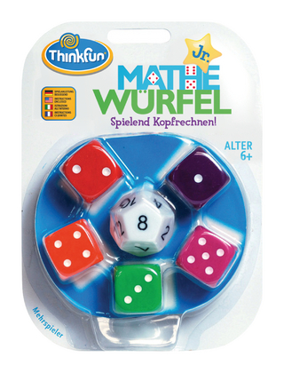 ThinkFun Mathe Würfel Junior - Lernspiel ab 6 Jahre