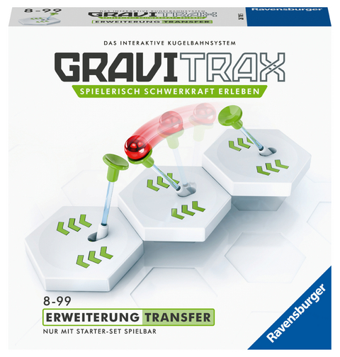 Ravensburger GraviTrax Erweiterung Balls und Spinner - Ideales Zubeh&ouml;r f&uuml;r spektakul&auml;re Kugelbahnen, Konstruktionsspielzeug f&uuml;r Kinder ab 8 Jahren