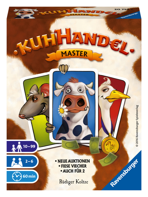 Kuhhandel Master - Kartenspiel ab 10 Jahre - R&uuml;diger Koltze