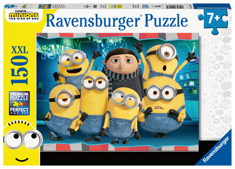 Ravensburger Kinderpuzzle - 12916 Mehr als ein Minion - Minions-Puzzle f&uuml;r Kinder ab 7 Jahren, mit 150 Teilen im XXL-Format