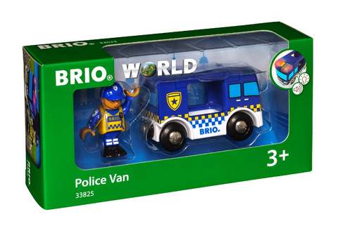 BRIO World - Polizeiwagen mit Licht und Sound