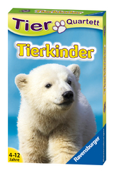 Tierquartett Tierkinder - Kartenspiel ab 4 Jahre