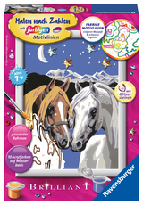 CreArt, Malen nach Zahlen Kinder - Pferdeliebe