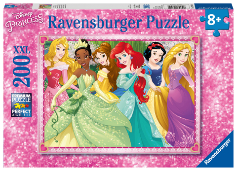 Ravensburger Kinderpuzzle - 12745 Die Disney Prinzessinnen - Disney-Puzzle f&uuml;r Kinder ab 8 Jahren, mit 200 Teilen im XXL-Format