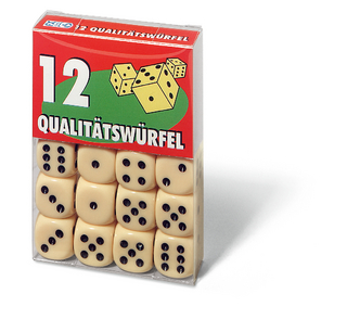 12 Qualitätswürfel - Würfelspiel ab 8 Jahre