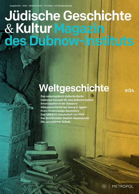 J&uuml;dische Geschichte & Kultur &ndash; Magazin des Simon-Dubnow-Instituts