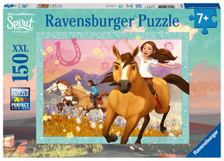 Ravensburger Kinderpuzzle - 10055 Spirit: wild und frei - Dreamworks Spirit-Puzzle für Kinder ab 7 Jahren, mit 150 Teilen im XXL-Format