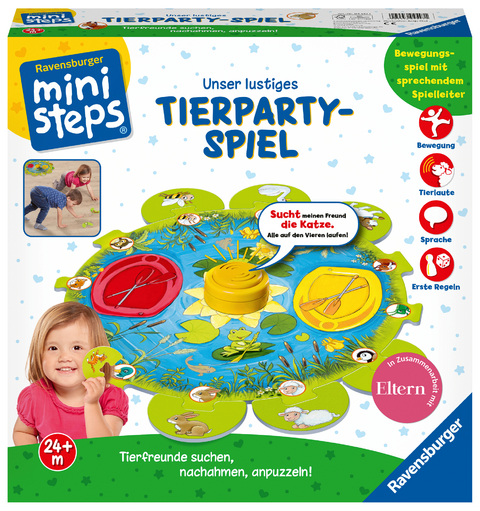 Unser lustiges Tierparty-Spiel
