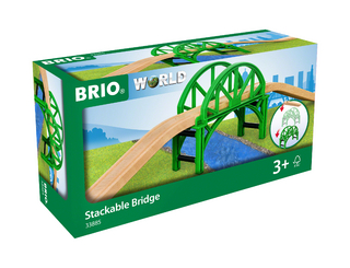 Stapelbrücke mit Rampen