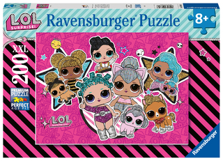 Ravensburger Kinderpuzzle - 12884 Girlpower - L.O.L. Surprise!-Puzzle für Kinder ab 8 Jahren, mit 200 Teilen im XXL-Format