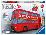 Ravensburger 3D Puzzle London Bus 12534 - 216 Teile - Das ber&uuml;hmte Fahrzeug Londons als 3D Puzzle f&uuml;r Erwachsene und Kinder ab 8 Jahren