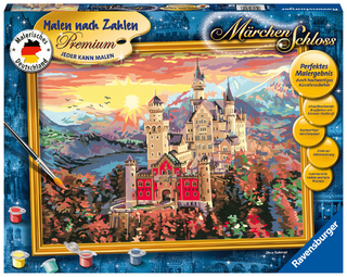 Ravensburger Malen nach Zahlen 28902 - Märchenschloss – ab 14 Jahren