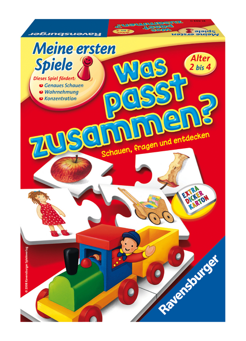 Was passt zusammen? - Kinderspiel ab 2 Jahre