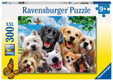 Ravensburger Kinderpuzzle - 13228 Delighted Dogs - Hunde-Puzzle f&uuml;r Kinder ab 9 Jahren, mit 300 Teilen im XXL-Format