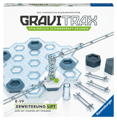 Ravensburger GraviTrax Kugelbahn - Erweiterung Lift 27611, f&uuml;r Kinder ab 8 Jahren und Erwachsene
