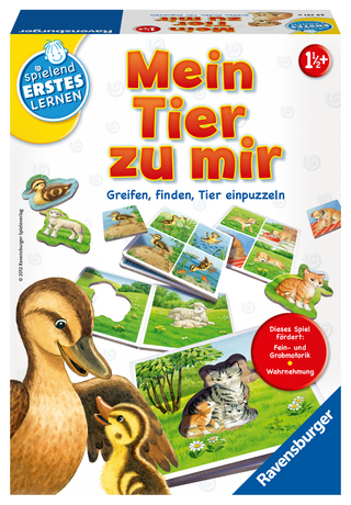 Mein Tier zu mir - Spiele für Kleinkinder ab 1,5 Jahre