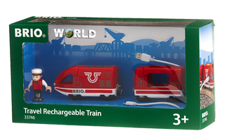 BRIO World - Roter Akku-Reisezug