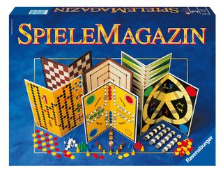 Ravensburger 26301 - Spiele Magazin, Spielesammlung mit vielen Möglichkeiten für 2-4 Spieler, Gesellschaftsspiel ab 6 Jahren, die besten Familienspiele