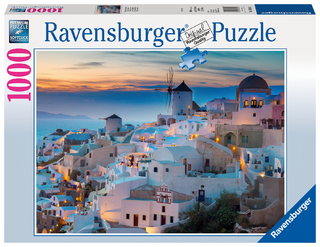 Abend über Santorini (Puzzle)