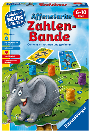 Affenstarke Zahlen-Bande - Kinderspiel ab 6 Jahre
