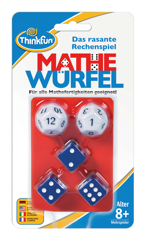 ThinkFun Mathe W&uuml;rfel - Lernspiel ab 8 Jahre
