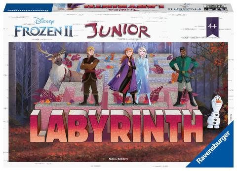 Junior Labyrinth von Ravensburger, das weltbekannte Brettspiel mit den beliebten Figuren aus Disney's Eisk&ouml;nigin 2. - Max J. Kobbert