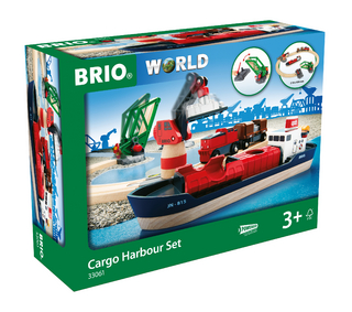 BRIO World - Container Hafen Set