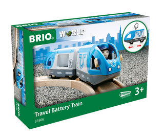 BRIO World - Blauer Reisezug
