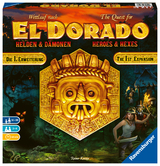 Ravensburger 26790 - El Dorado Helden und D&auml;monen - Erste Erweiterung, Strategiespiel, Spiel f&uuml;r Erwachsene und Kinder ab 10 Jahren - Taktikspiel f&uuml;r 2-4 Spieler - Reiner Knizia