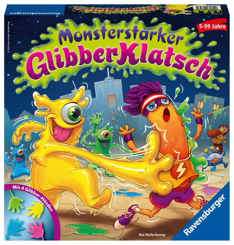 Monsterstarker GlibberKlatsch - Kinderspiel ab 5 Jahre - Kai Haferkamp