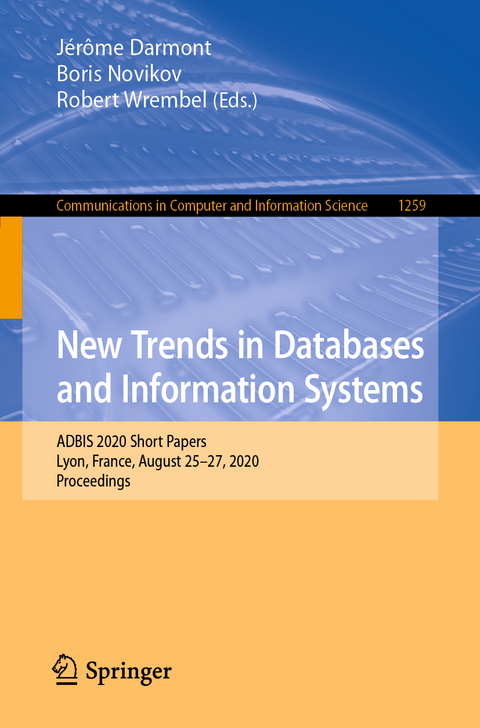 New Trends in Databases and Information Systems - 