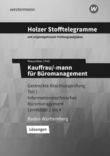 Holzer Stofftelegramme Baden-Württemberg / Holzer Stofftelegramme Baden-Württemberg – Kauffrau/-mann für Büromanagement - Klausnitzer, Lars; Pelz, Marianne