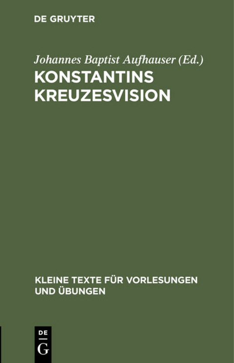 Konstantins Kreuzesvision - 