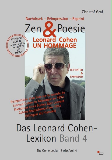 Zen & Poesie - Das Leonard Cohen Lexikon Band 4, The Cohenpedia - Series Vol. 4 - Christof Graf