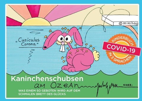 Kaninchen schubsen am Ozean - Michaela Niederhagen