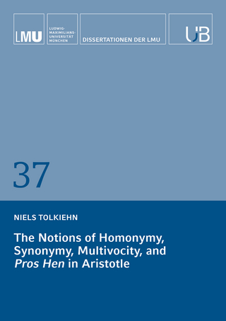 The Notion of Homonymy, Synonymy, Multivocity, and Pros Hens in Aristotle